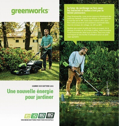 Flyer Greenworks 40V