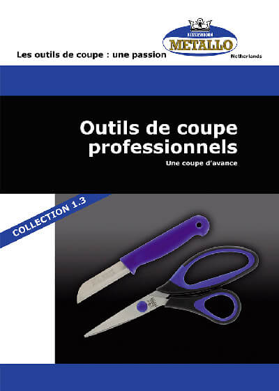 Catalogue Outils de coupe